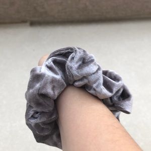 Grey Scrunchie